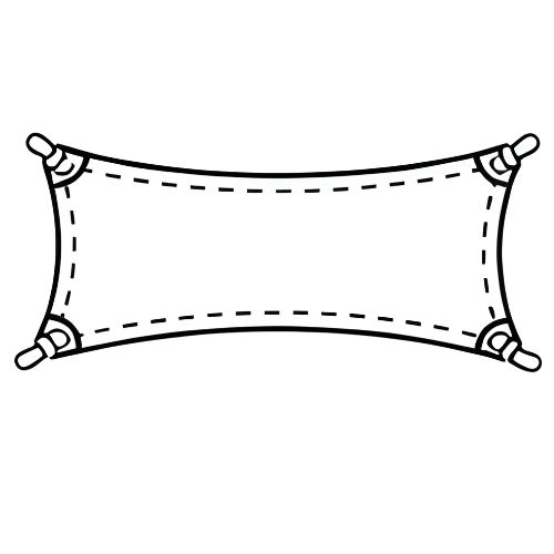 Voile d'ombrage Rectangle
