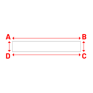 Bâche Rectangle en Membrane PVC 670gr/m² - Etanche Blanc RAL 9016 - 30.00x4.55m