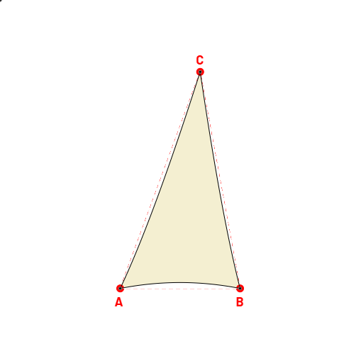 Voile d'ombrage triangle en AustralMesh - Toile d'ombrage ajourée Naturel (759 AustralMesh) - 3,38x6,21x6,51m