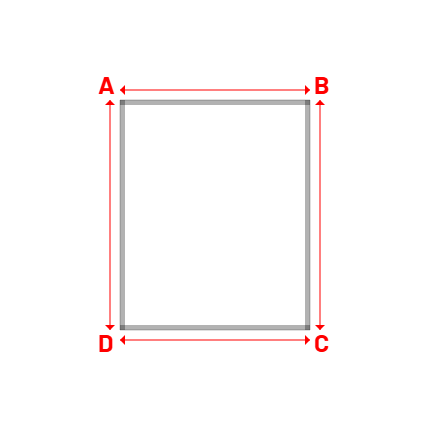Bâche Rectangle en Protect 670 : La référence en matière de protection étanche Blanc RAL 9016 - 1.90x2.30m