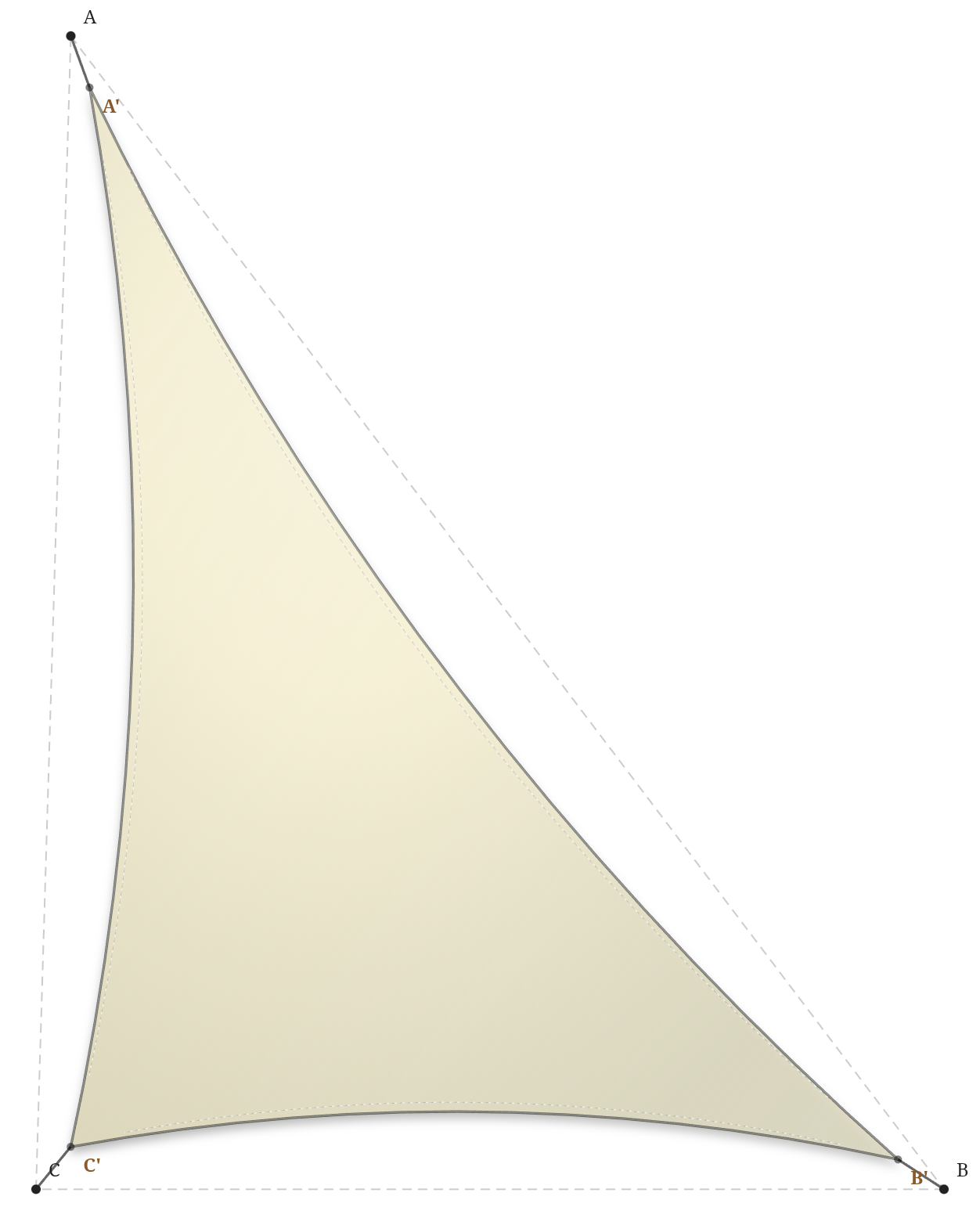 Voile d'ombrage - Forme Triangle - Naturel (759 AustralMesh)